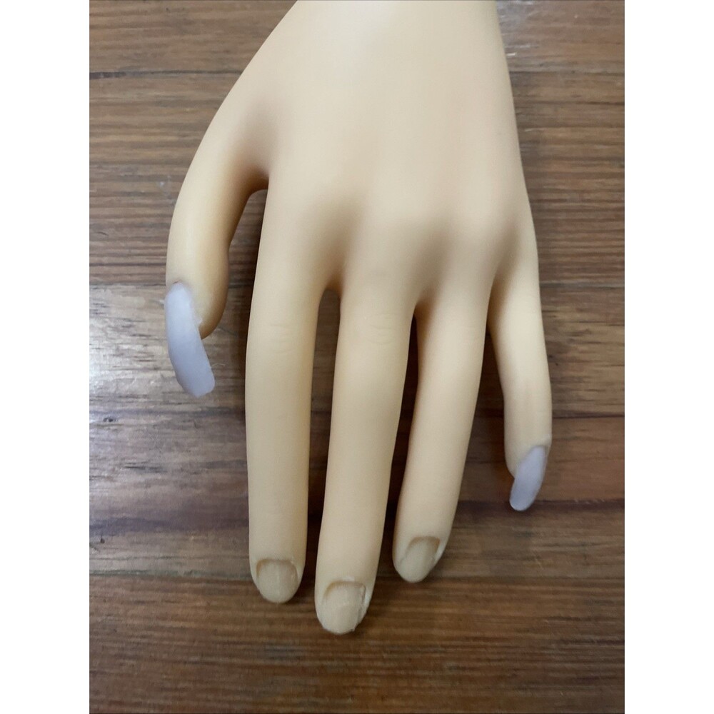 Bendable Nail Practice Hand for Acrylic Art & Training Poseable Mannequin - Picture 2 of 9